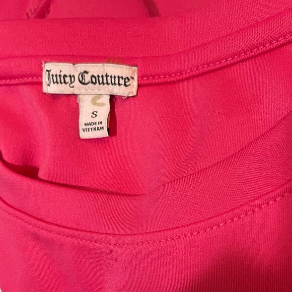 Juicy Couture Womens Size Small Hot Pink Sequined Meow Long Sleeved Sweatshirt - Picture 8 of 8